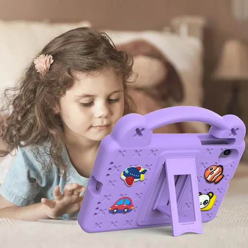 Vista 7 de Funda para tablet Walmart Onn de 7 pulgadas Gen 4 2024 (Modelo: 100135924), UUcovers con soporte de espuma EVA suave, soporte de espuma EVA suave