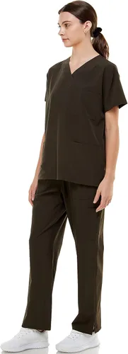 Vista 3 de MEDPIA Scrub Sets for Women and Man Medical Nursing Uniform Pants 4-Way Stretch & 8-Pocket