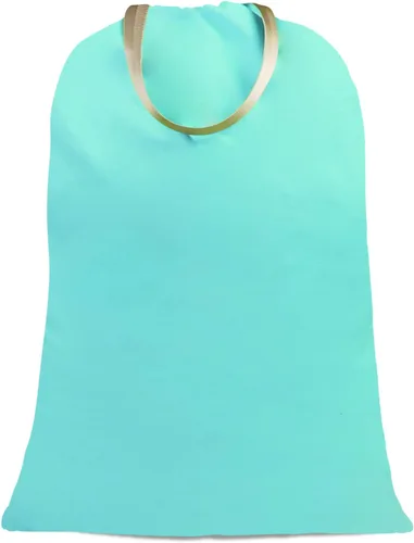 Vista 10 de Sanlykate Bolsa grande de lona de algodón con cordón y asas, organizador de ropa sucia resistente y duradero, bolsa de almacenamiento resistente a