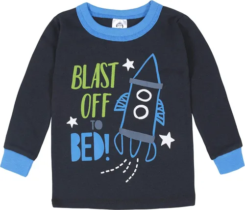 Vista 3 de Gerber Conjunto de pijama de 4 piezas para bebé niño pequeño