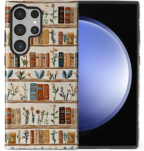 Vista 14 de Funda compatible con Samsung Galaxy S23, funda híbrida de protección rígida de 2 capas, a prueba de golpes, funda protectora resistente para Lata