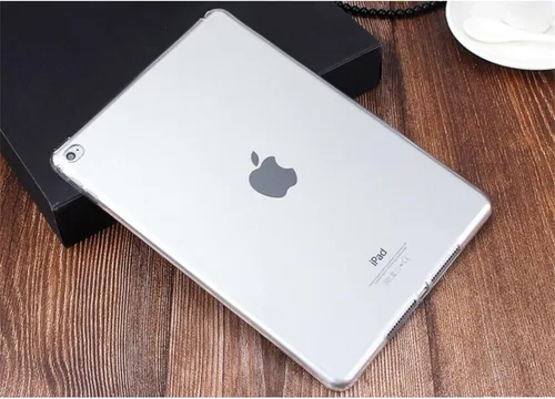 Vista 3 de iCoverCase Funda transparente para iPad mini 4, funda protectora flexible de TPU suave transparente ultrafina para iPad mini 4 (7.9") - Transparente
