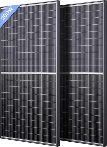 Vista 16 de Panel solar bifacial de 450 W, monocristalino tipo N 16BB, doble vidrio, diseño de módulo dual antisombra, hasta 25.6% de eficiencia de conversión