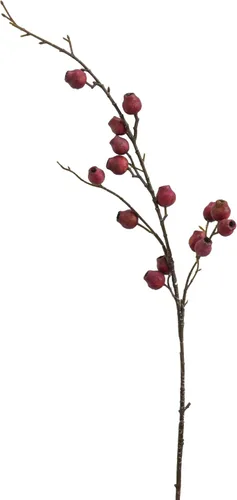 Vista 11 de FiveSeasonStuff Tallo de bayas artificiales de musgo antiguo, 35 pulgadas