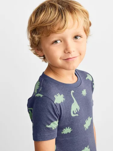 Vista 5 de Simple Joys by Carter's Conjunto de pijama de algodón de 6 piezas para niño