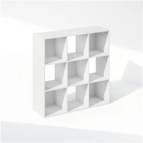 Vista 27 de Furinno Viola Estantería de Libros, Librero de 3 Niveles, Organizador de Almacenamiento en Cubos Estantería con Estante Abierto, con Contenedores