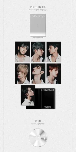 Vista 4 de Genie Music ENHYPEN - DARK BLOOD [ENGENE ver.] Album (Random ver.)