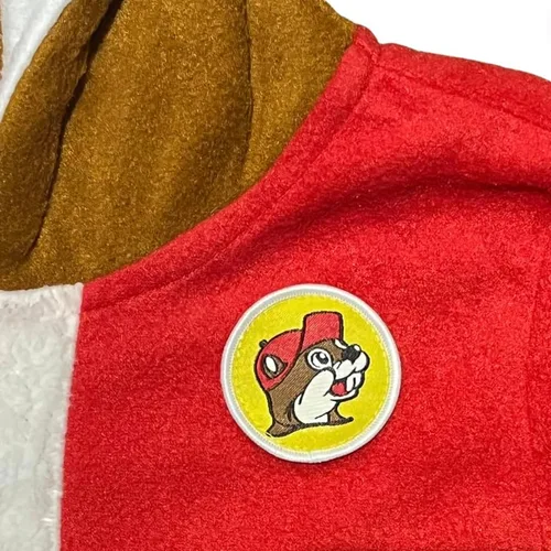 Vista 4 de Buc-ee's Traje de Navidad, castor unisex para niños, disfraz de una pieza