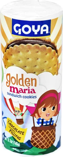 Vista 8 de Goya Foods Golden Maria - Galletas sándwich de 5.10 onzas (paquete de 8)