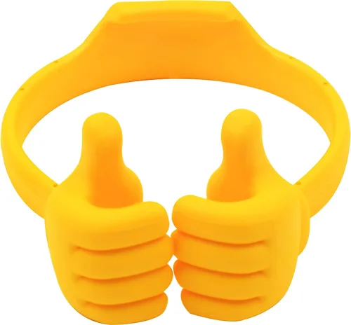 Vista 30 de Honsky Thumbs-up Soporte Porta Teléfono Celular, Soporte Base para Tableta para Escritorio de Mesa Smartphone Teléfono Celular Teléfono Móvil Rosado