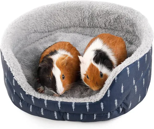 Vista 16 de Escondite de conejillo de indias, cama de conejillo de indias, piel de mascota pequeña estilo Halloween, cama ideal para mascotas pequeñas