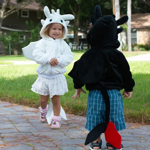 Vista 3 de ComfyCamper Adorable Dragon Hoodie for Boys Girls Kids and Adults as Cute Animal Dragon Costume Sweatshirt