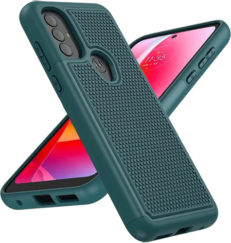 Vista 15 de BNIUT Funda para Motorola One 5G Ace (One 5G UW Ace): Funda Protectora de Doble Capa de Servicio Pesado para Teléfono Celular a Prueba de Golpes