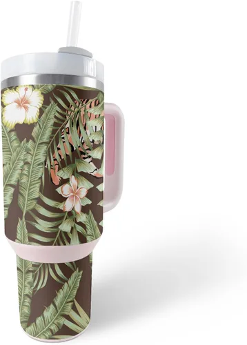 Vista 23 de MightySkins Skin - Vaso de vinilo compatible con Stanley The Quencher H2.0 FlowState de 40 onzas, Swirly, protectora, duradera y única, fácil