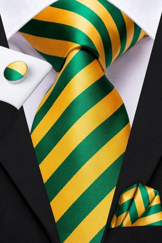 Vista 117 de Dubulle Corbata tejida de cachemira para hombre y gemelos de pañuelo para hombre, conjunto de gemelos para boda formal y negocios