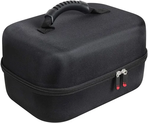 Vista 5 de Hermitshell Estuche rígido de viaje para extractor eléctrico de leche materna Spectra S1 S2 Plus (negro)
