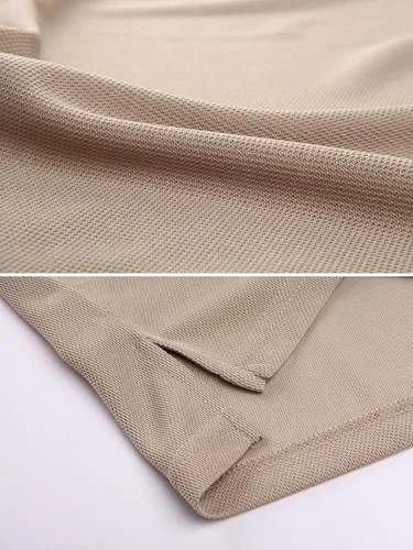 Vista 5 de MAGCOMSEN Camisas polo para hombre, 3 botones, secado rápido, manga larga, tácticas, camisa de golf