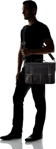 Vista 6 de Heritage Travelware Heritage - Carcasa para computadora con doble refuerzo y asa de tracción, Negro -, Heritage - Carcasa para computadora con doble