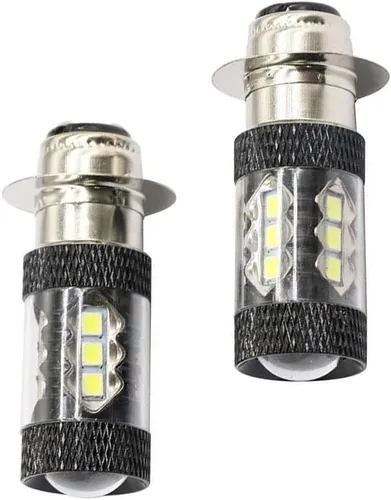 Vista 3 de DSkoiph Faros delanteros LED H6M 8000K 80W compatibles con Yamaha Raptor Banshee Rhino 125 250 660R 700R YFZ350 YFZ450 YFM250 YFM350 YFM450 YFM660