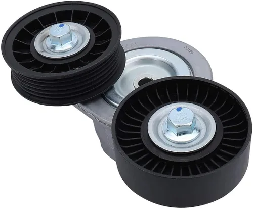 Vista 6 de 39120 Conjunto de polea tensor de correa de transmisión para Dodge RAM 1500/Dakota/Durango, para Jeep Grand Cherokee/Liberty 3.7L 4.7L