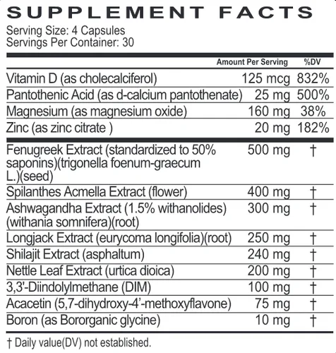 Vista 2 de Psycho Pharma Thunderstruck - Suplemento de masa muscular magra