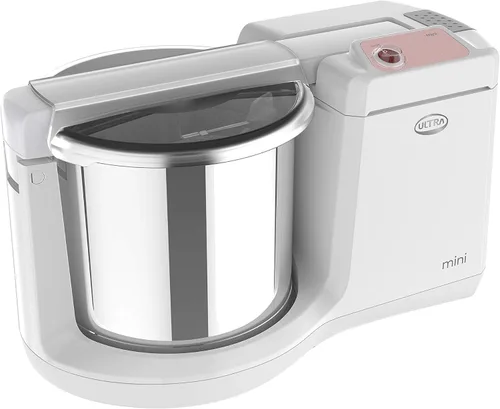 Vista 2 de ULTRA Mini molinillo de mesa de 1.25L con amasadora atta, 110 voltios (nuevo modelo), blanco, 1.25 litros