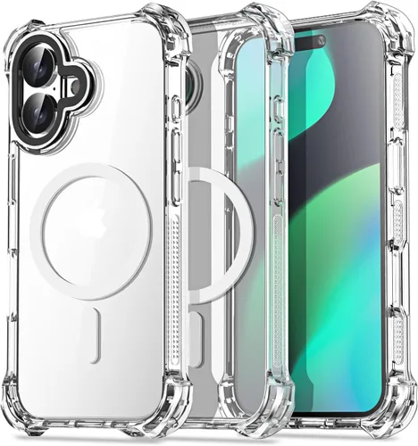 Vista 51 de AICase Funda Rebote Rosa Neón Brillante Compatible con iPhone 15, Transparente a Prueba de Impactos Resistente a Golpes Linda Femenina Adolescente