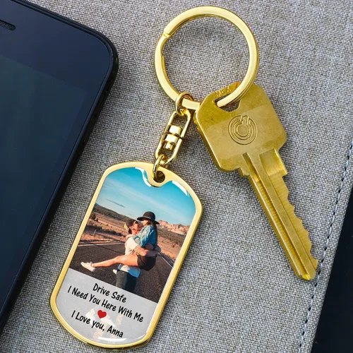 Vista 5 de Llavero para parejas personalizado con llavero de fotos llavero personalizado para pareja regalo para él regalos para novio regalos para marido