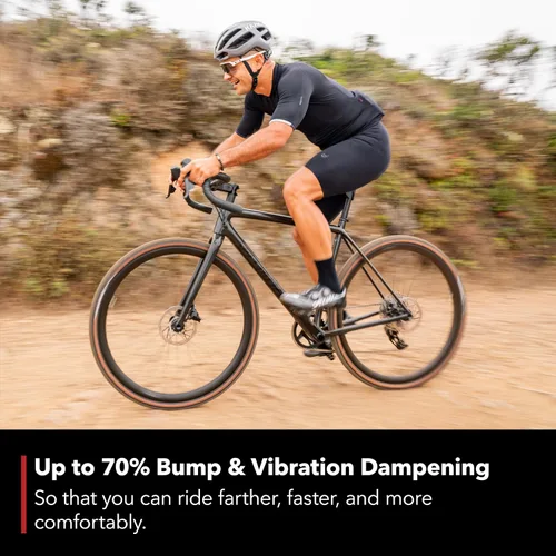 Vista 3 de REDSHIFT ShockStop PRO - Vástago de suspensión para bicicletas, vástago de manillar de bicicleta que absorbe los golpes para carretera, grava