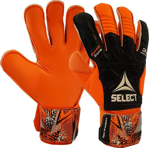 Vista 8 de SELECT 33 Protec V20 - Guante de portero con protección para los dedos (suelo duro y tierra blanda/palma de césped)