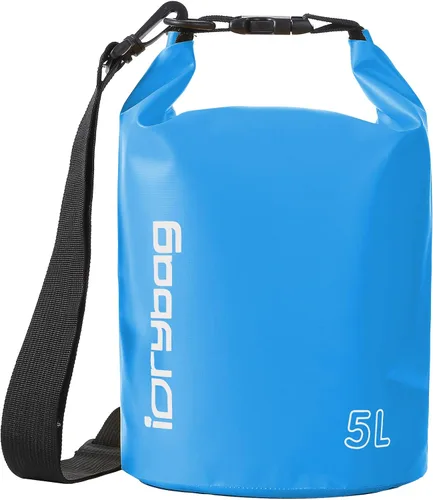 Vista 47 de IDRYBAG Bolsa seca para kayak impermeable 2L/5L/10L/15L/20L, pequeña bolsa impermeable para navegación