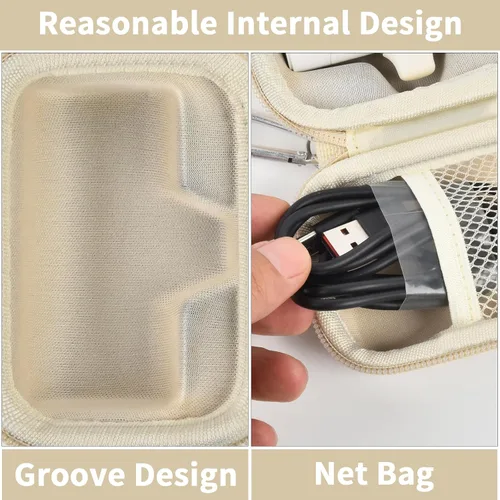 Vista 3 de casmilee - Estuche con cargador portátil para Swyop/Feob/Charmast/JEJILL/LanLuk/VEGER/iWALK/Taegila/Kuulaa y más - Paquete de batería pequeña