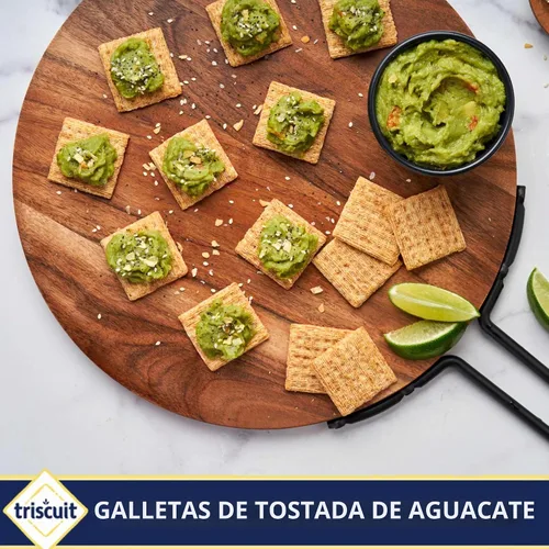 Vista 13 de Triscuit galletas con sabor a vinagre balsámico y albahaca, sin OMG, paquete de 6 cajas de 8.5 onzas cada una