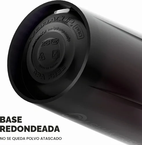 Vista 5 de Hydra Cup - Paquete de 6 - Botellas agitadoras de 28 onzas Tazas agitadoras de proteínas con bola agitadora, a prueba de derrames, asa