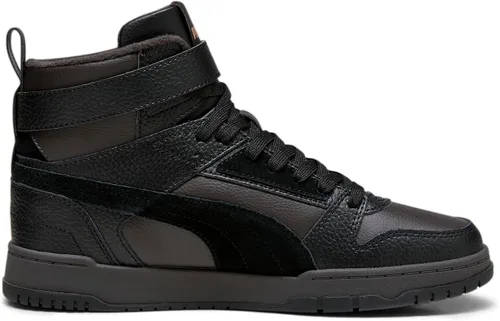 Vista 4 de PUMA Tenis RBD Game para hombre, Plano Gris Oscuro-puma Negro-puma Oro