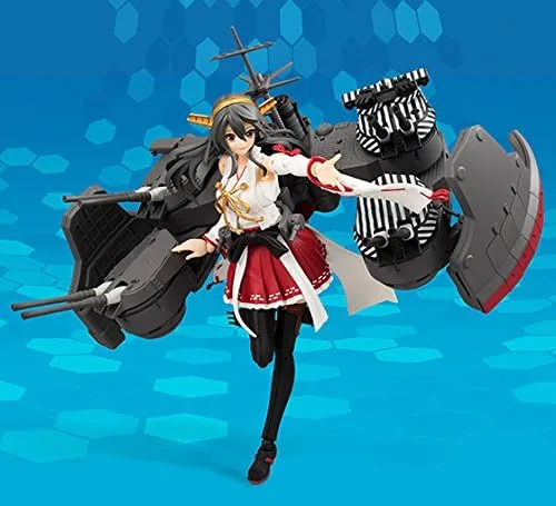 Vista 2 de Bandai Tamashii Nations AGP Kan Colle Haruna Kaini "Kankolle" Figura de acción