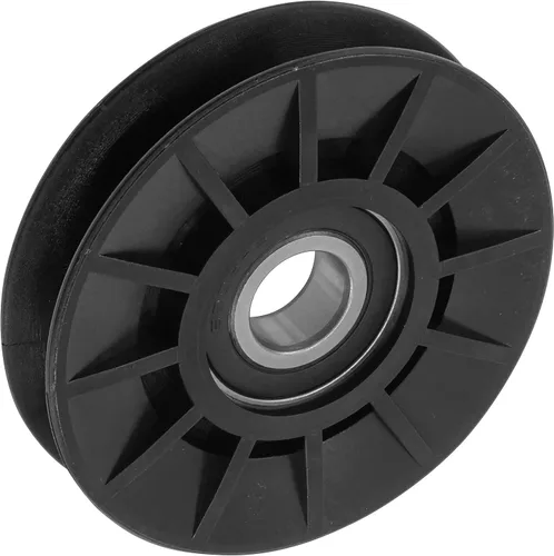 Vista 5 de Caltric 756-05024 Polea tensora en V de cubierta compatible con Craftsman compatible con MTD compatible con Cub Cadet compatible con Troy-Bilt