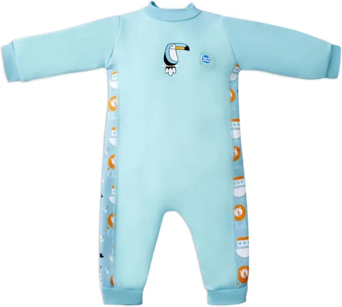 Vista 7 de Traje de baño térmico de una pieza cálido en uno para bebés Splash About Abeja margarita