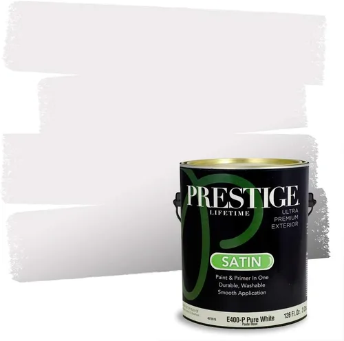 Vista 193 de PRESTIGE Pintura exterior e imprimación en uno, bingo, satén, 1 galón