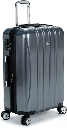 Vista 8 de Delsey Paris - Helium Aero - Maletas con laterales rígidos expandibles con ruedas giratorias, Titanio