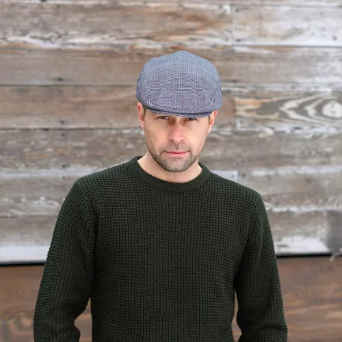 Vista 4 de Bigalli Ivy Cap - Gorros de poliéster o TR Newsboy para hombres o mujeres para todas las estaciones, suaves y duraderos hechos a mano Boinas