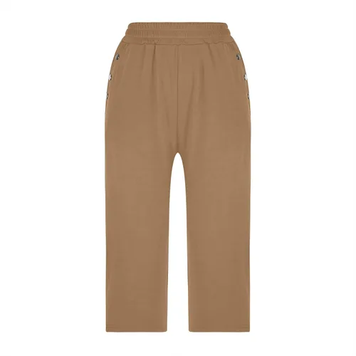 Vista 101 de Pantalones capri para mujer, estilo casual, de verano, elásticos, de cintura alta, pantalones de yoga, ajuste atlético, pantalones deportivos