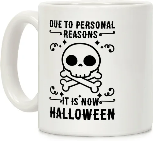 Vista 37 de LookHUMAN Tazas de Halloween Taza de café de Halloween - Tazas de café para decoración ideales para amantes y entusiastas de la decoración - Taza