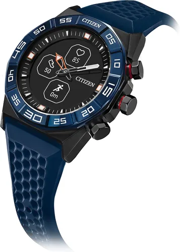 Vista 7 de Citizen CZ Smart Hybrid Smartwatch de acero inoxidable de 1732in seguimiento continuo de frecuencia cardíaca actividad física aplicación de golf