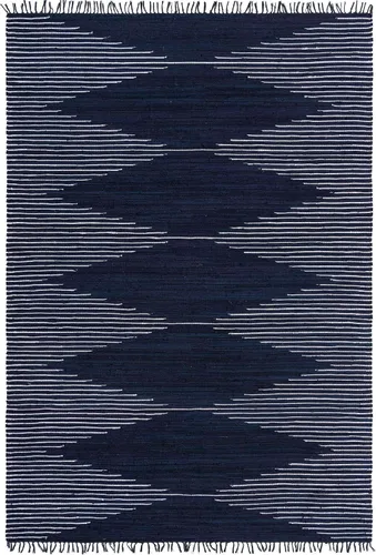 Vista 31 de Unique Loom Chindi Cotton Collection - Alfombra de área Briah (2 pies 2 pulgadas x 6 pies 1 pulgada, verde/marfil)