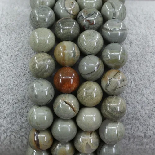 Vista 51 de Amandastone Pulsera elástica de cuentas redondas de 0.315 in con piedras preciosas naturales de 7 pulgadas