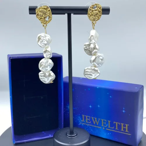 Vista 5 de JEWELTH Stylish Cute Deer Earring, Total 925 Sterling Silver, Simple, Sparkling, Elegant Jewelry Gifts for Girls, Charm Present for Daughter