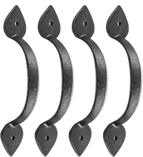 Vista 28 de Renovators Supply Pomo Negro para Gabinete de 4.5 pulgadas Estilo Jaula de Pájaros Tiradores para Cajones