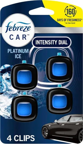 Vista 39 de Febreze AUTO - Clip de ventilación aromatizante para automóvil Ember, 0.07 onzas. Clip de ventilación para automóvil, paquete de 2 (EMBER)