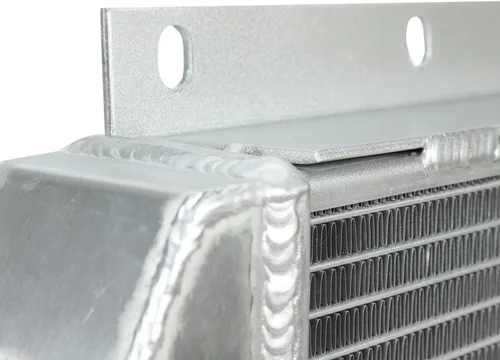 Vista 7 de Radiador de aluminio completo de 3 filas compatible con T-oyota Land Cruiser FJ40 FJ45 Series L6 1958-1984